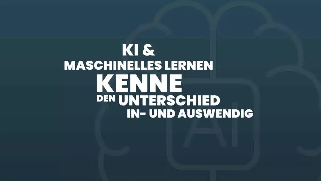 KI & ML: Verstehen Sie den Unterschied - von Grund auf - Novotek Austria