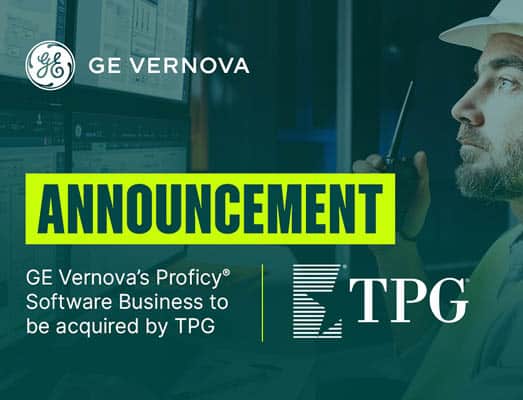 GE Vernova Proficy Software Business to be acquired by TPG