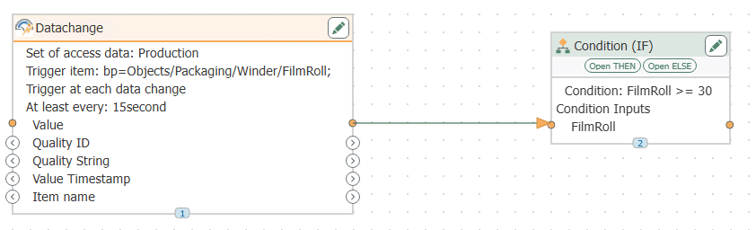 conditions if opc router 5.7
