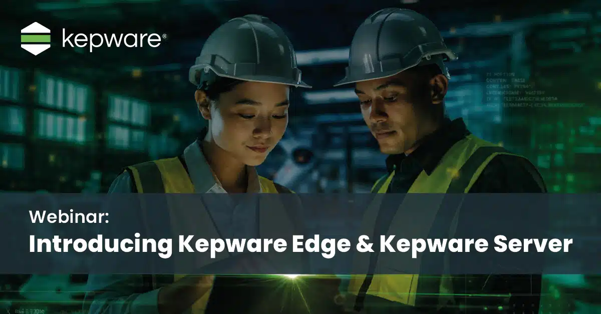 Introduktion til Kepware Edge og Kepware Server