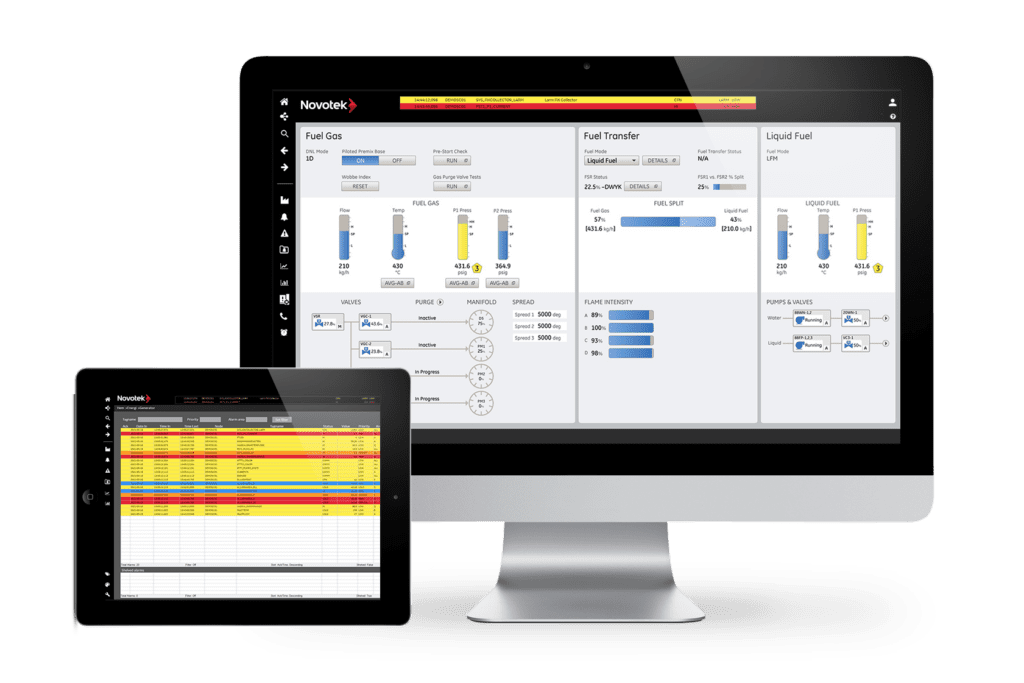 Alarm HMI SCADA screens