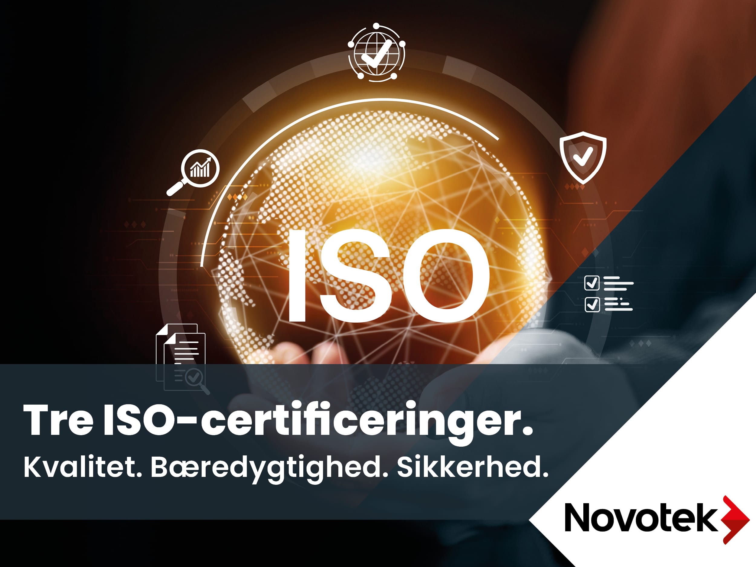 iso certificering novotek danmark
