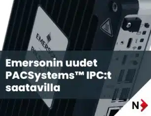 Emersonin uudet PACSystems IPC:t saatavilla Novotekilta