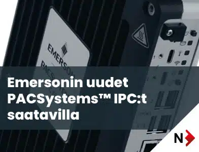 Emersonin uudet PACSystems IPC:t saatavilla Novotekilta