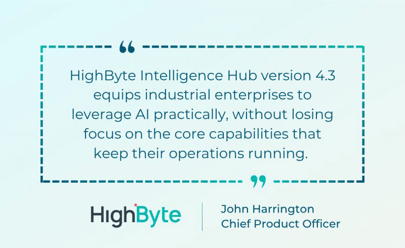 HighByte Intelligence Hub 4.3 