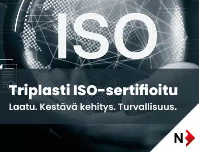 Triplasti ISO-sertifoitu Novotek