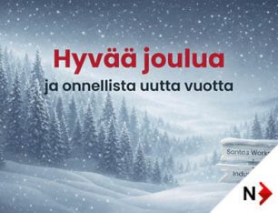 Hyvää joulua ja onnellista uutta vuotta