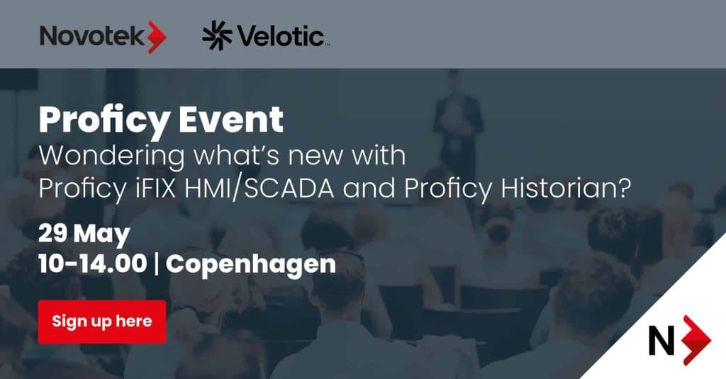 Proficy Event 
 Novotek + Velotic 