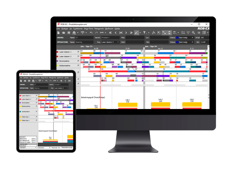 Proficy Scheduler Mockup 