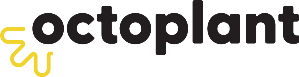 octoplant black logo