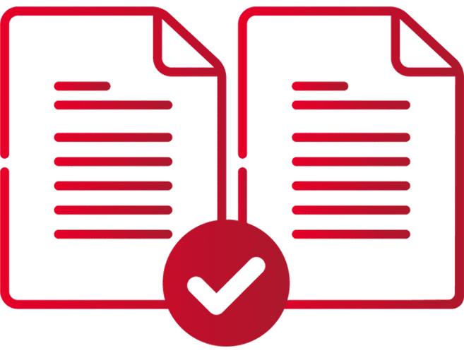 Ikon sammenligning av versjoner