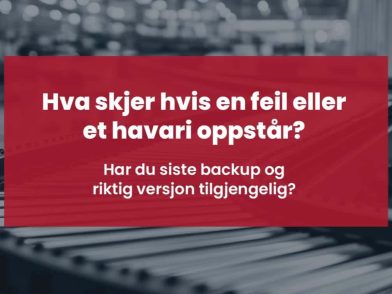 Produksjonsstans: Vanlige utfordringer med backup og versjonskontroll
