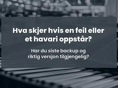 Produksjonsstans: Vanlige utfordringer med backup og versjonskontroll