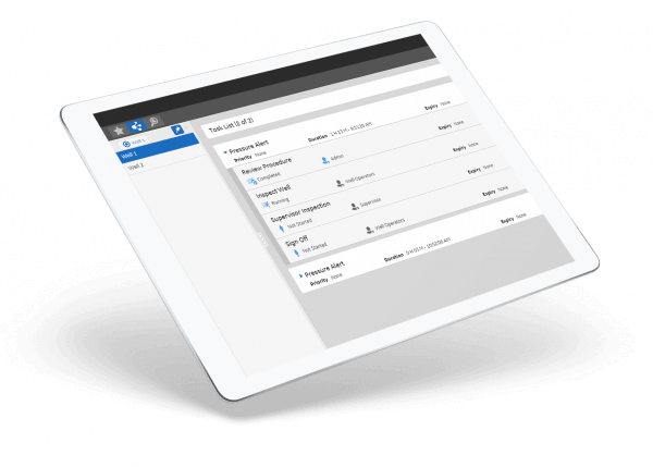 Proficy Workflow mockup work instructions