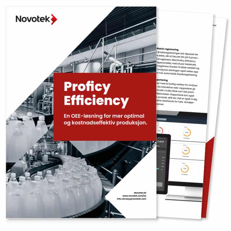 Proficy Efficiency faktablad