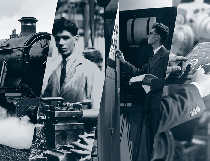 4 industrielle revolusjoner.