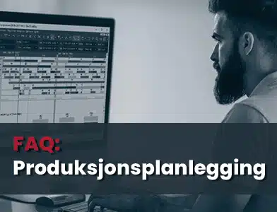 Ofte stilte spørsmål om produksjonsplanlegging