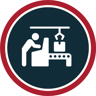 Produksjonsarbeider ikon