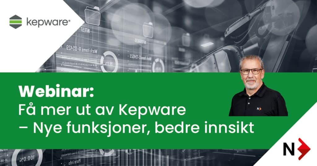 Webinarheader: Få mer ut av Kepware