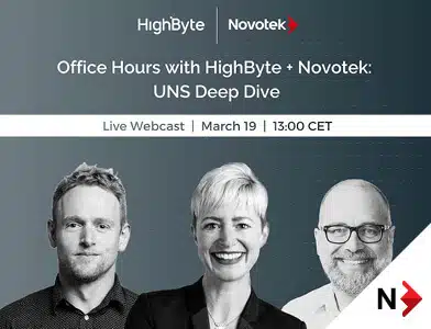 HighByte + Novotek Office Hours: UNS Deep Dive