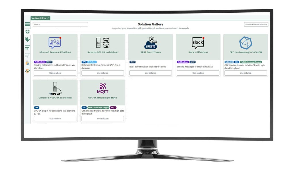 OPC Router Solution Gallery