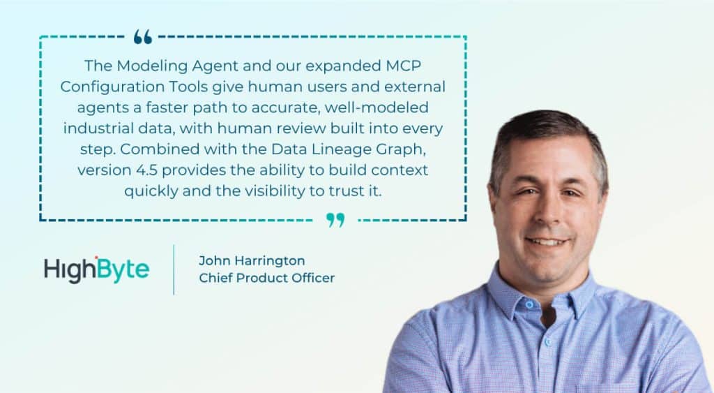 HighByte Intelligence 4.5 John Harrington quote