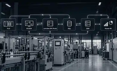 Systemintegrasjon i et industrielt miljø.