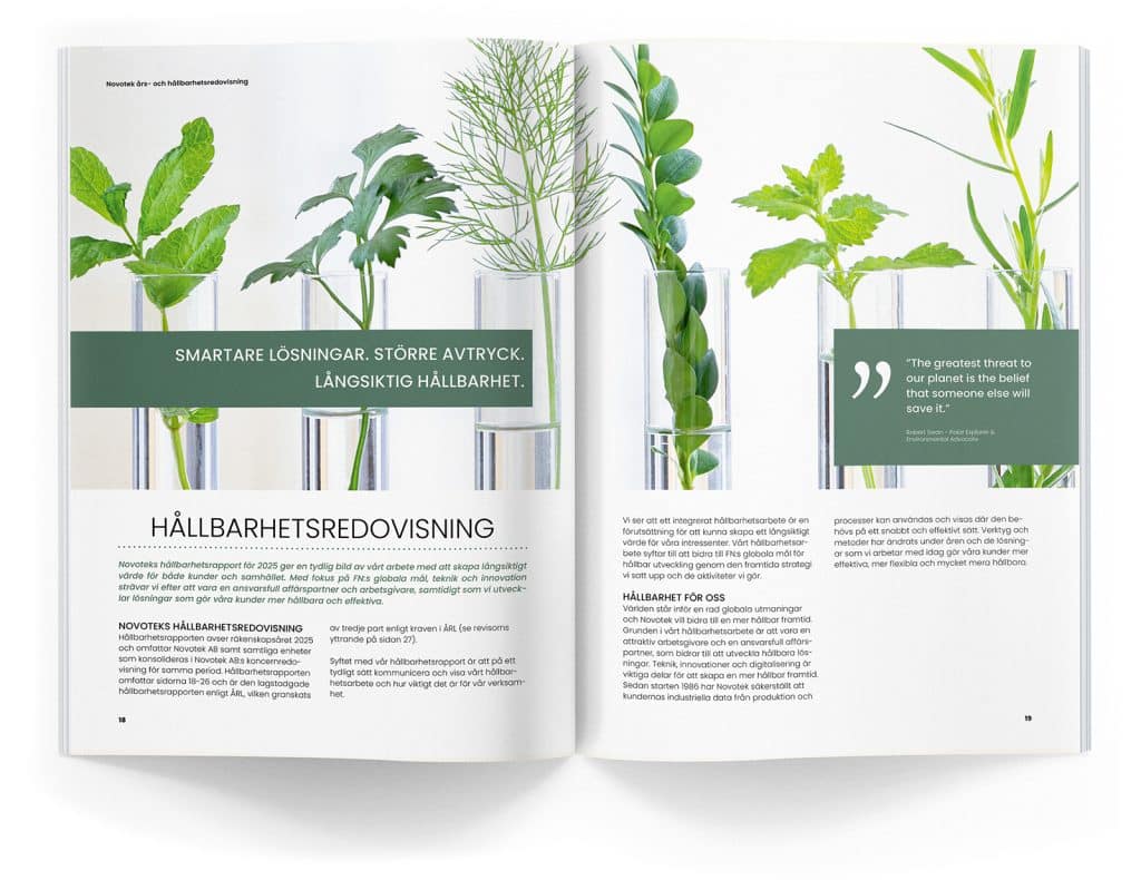 Sustainability Report Summary