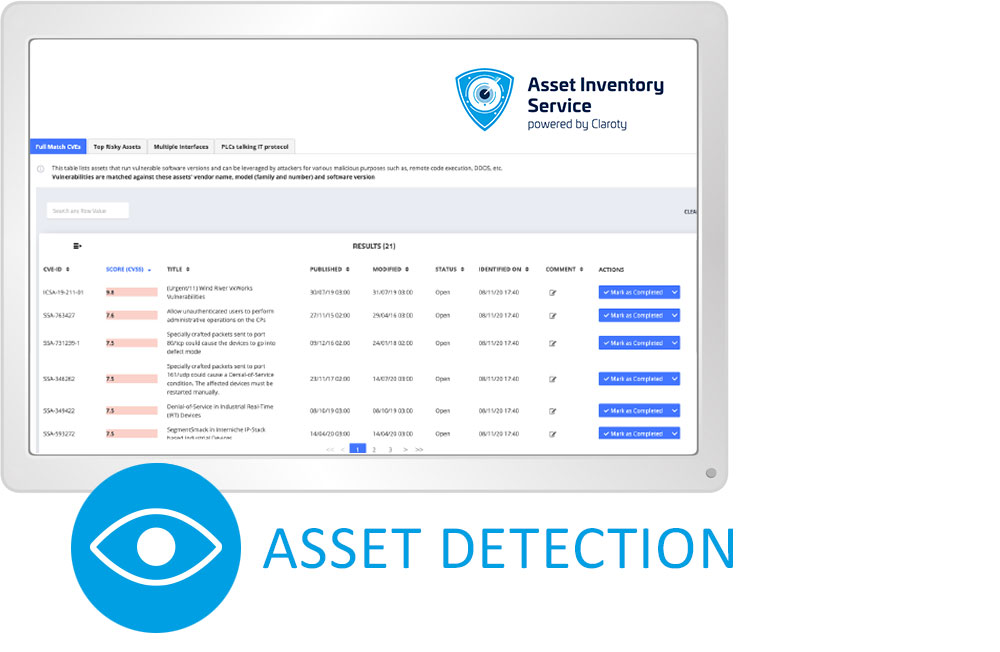 Asset Detection van Asset Inventory